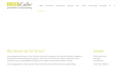 Desktop Screenshot of druck-kultur.de